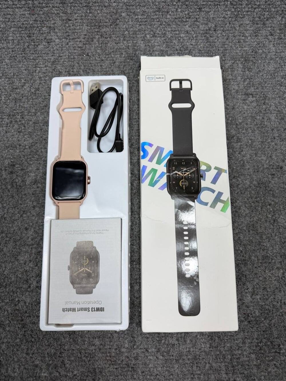 Smart Watch Rose Gold Box Pre-Owned Untested
